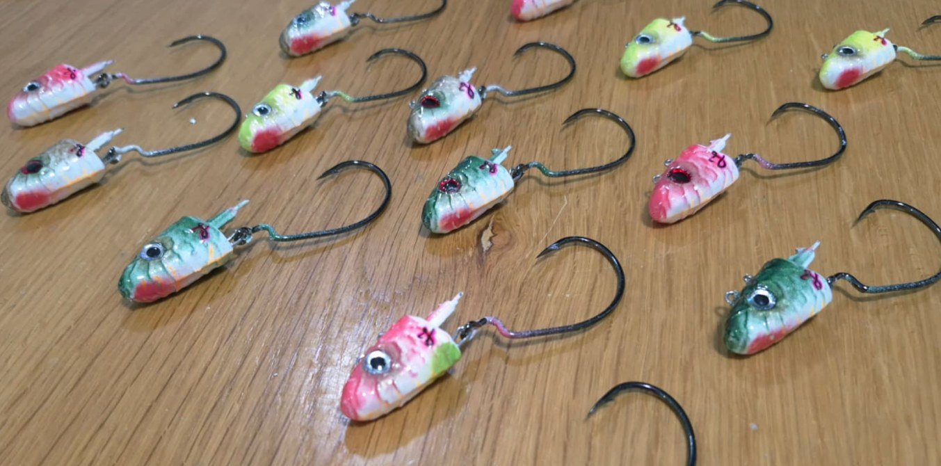 ראשי ג'יג בעבודת יד של Juraka Fishing