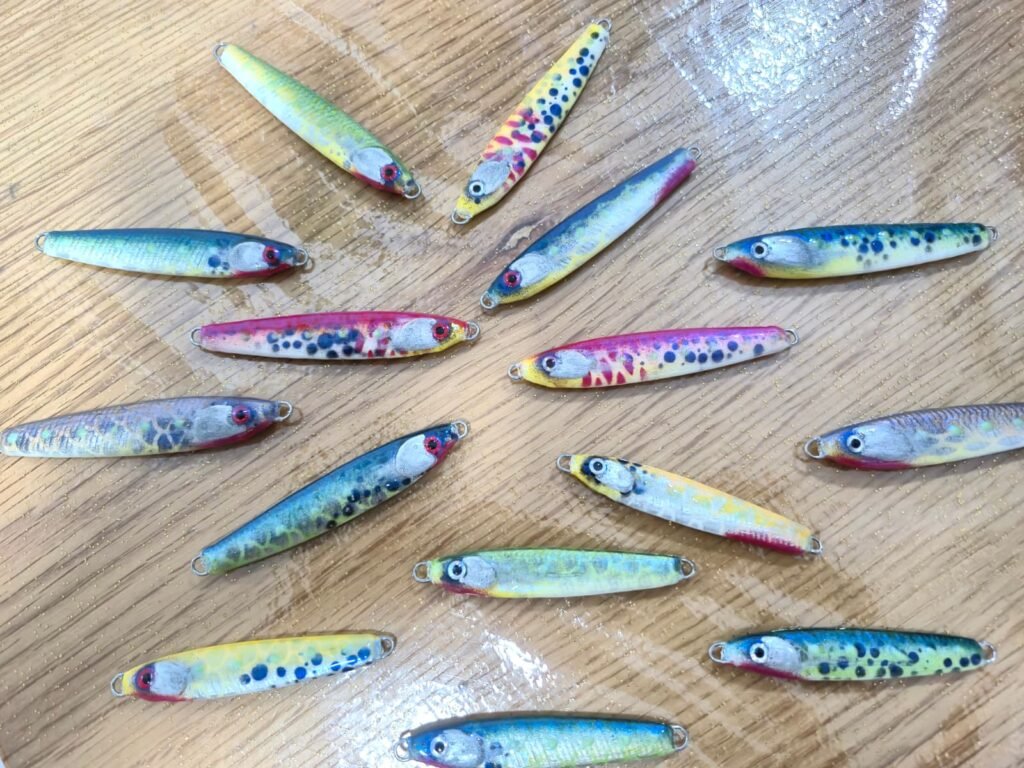 ג׳יגים בעבודת יד של Juraka Fishing — ללא קרסים